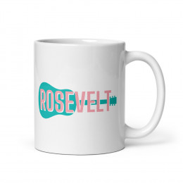 Rosevelt - White glossy mug
